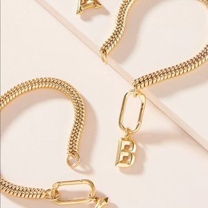 NWT “B” initial Anthropologie bracelet